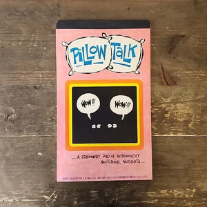Vintage Stationery by The Paula Co. 1971 Pillow Talk 24 Sheets Paper Pad